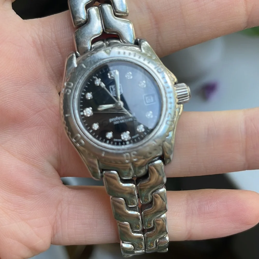 Tag Heuer Link Black Diamond Dial Eomen’s Watch BA0561